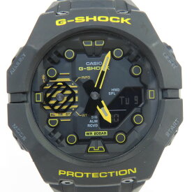 CASIO カシオ G-SHOCK Bluetooth モバイルリンク Caution Yellow GA-B001CY-1AJF クオーツ 腕時計 ※中古
