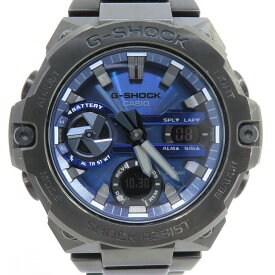 CASIO カシオ G-SHOCK G-STEEL モバイルリンク GST-B400BD-1A2JF タフソーラー 腕時計 ※中古