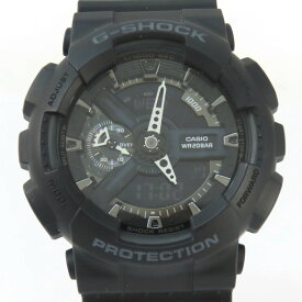 CASIO カシオ G-SHOCK 樹脂バンド GA-110-1BJF クオーツ 腕時計 ※中古　