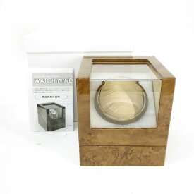 メーカー不明 ワインディングマシン ワインダー 1本巻き KA821-04 ライトブラウン ※中古