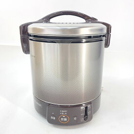 リンナイ ガス炊飯器 こがまる 1.8L RR-100VQ-DB ダークブラウン 都市ガス用 2025年製 ※中古