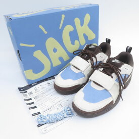 【未使用】NIKE×Travis Scott ナイキ トラヴィススコット ズームフィールドジャックス HQ3072-400 US9.5 27.5cm 箱有