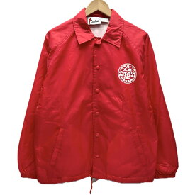 【中古】 東京インディアンズ TOKYO INDIANS MC NOSTALGIA WIND BREAKER コーチジャケット RED レッド サイズM【大村店】