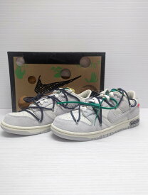 【未使用】NIKE × OFF-WHITE DUNK LOW 1 OF 50 "20" DJ0950-115ナイキ×オフホワイト ダンク ロー27.5cm【大村店】