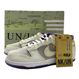 【未使用】UNION × Nike Dunk Low "Court Purple" DJ9649-500 ユニオン×ナイキSB ダンク LOW 28.0cm【大村店】
