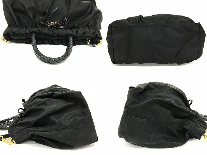 楽天市場】【中古】PRADA(プラダ) BN1631 テスートボウ ナイロン 2Way 