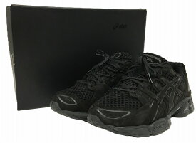 【中古】ENNOY × Stylistshibutsu × Asics Gel-Nimbus 9 GORE-TEX "Triple Black" 1201A901-001 エンノイ × スタイリスト私物 × アシックス ゲルニンバス9 ゴアテックス "トリプルブラック" スニーカー 28.5cm【長崎時津店】
