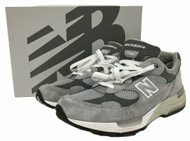 【中古】NEW BALANCE 992 "GRAY" U992GY ニューバランス 992 "グレー" スニーカー 28.5cm【長崎時津店】