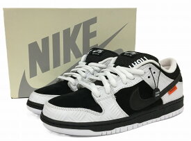 【未使用】NIKE × TIGHTBOOTH SB DUNK LOW PRO QS "BLACK AND WHITE" FD2629-100 ナイキ × タイトブース SB ダンク ロー プロ QS "ブラック アンド ホワイト" スニーカー 28.0cm ※黒タグ無し【長崎時津店】