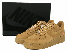 【未使用】NIKE × Supreme AIR FORCE 1 LOW W SP "FLAX/WHEAT" DN1555-200 ナイキ × シュプリーム エアフォース1 ロー SP "フラックス/ウィート" スニーカー 27.5cm【長崎時津店】