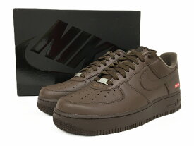 【未使用】NIKE × Supreme AIR FORCE 1 LOW SP "BAROQUE BROWN" CU9225-200 ナイキ × シュプリーム エアフォース1 ロー SP "バロックブラウン" スニーカー 27.5cm【長崎時津店】