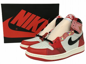 【未使用】NIKE × SPIDER-MAN AIR JORDAN 1 RETRO HIGH OG SP "Next Chapter/Spider-Man:Across the Spider-Verse" DV1748-601 ナイキ スパイダーマン エアジョーダン1 レトロ ハイ OG SP スニーカー 27.5cm【長崎時津店】