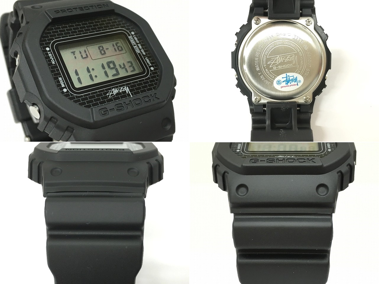 楽天市場】【中古】STUSSY CASIO G-SHOCK 別注 DW-5600VT 腕時計 