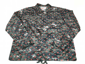 【中古】COMME des GARCONS×Supreme13SS Dot Camo Mirror Logo Coaches Jacket コムデギャルソン シュプリーム ドットカモ ミラーロゴ コーチジャケット Mサイズ【長崎時津店】