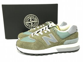 【未使用】Stone Island×New Balance 574 Legacy "Green" U574LGST ストーンアイランド×ニューバランス 26.5cm【長崎時津店】