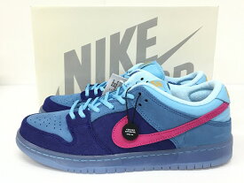 【未使用】Run The Jewels × Nike SB Dunk Low Pro Qs "Deep Royal Blue and Active Pink" DO9404-400 ラン・ザ・ジュエルズ×ナイキSB ダンク LOW PRO QS 27.0cm【長崎時津店】