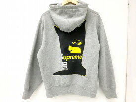 【中古】Supreme(シュプリーム)Catwoman Hooded Sweatshirt "Heather Grey" キャットウーマン フーディー スウェットシャツ "ヘザー グレー" Sサイズ【長崎時津店】