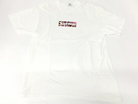 【中古】Supreme(シュプリーム)Takashi Murakami COVID-19 Relief BOX Logo Tee 村上隆 2020SS 半袖Tシャツ ホワイト Mサイズ【長崎時津店】