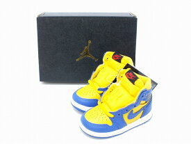 【未使用】 Nike TD Air Jordan 1 High OG "Game Royal and Varsity Maize" FD2598-700 11cm ナイキ TD エアジョーダン1 ハイ OG "ゲームロイヤル アンド バーシティメイズ" 【鹿屋店】