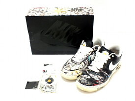 【中古】 PEACEMINUSONE × Nike Air Force 1 Low Para Noise "Black" / G-DRAGON AQ3692-001 28cm ピースマイナスワン × ナイキ エアフォース1 ロー パラノイズ "ブラック" / ジードラゴン 【鹿屋店】