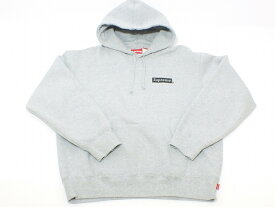 【中古】Supreme 23SS Fiend Hooded Sweatshirt "シュプリーム 23SS フィーンド フーデッド スウェットシャツ " プルオーバー パーカー ロゴ刺繍 グレー Mサイズ メンズ【鹿屋店】