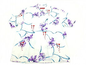 【未使用品】Supreme AOI Lilies S/S Shirt AOI(蒼産業) リリーズ ショートスリーブシャツ ホワイト【鹿屋店】
