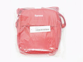【未使用】Supreme Leather shoulder Bag Red "シュプリーム"レザーショルダー バッグ レッド メンズ レディース ストリート 未使用【鹿屋店】