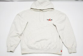 【中古】 Supreme × Jordan Hooded Sweatshirt "Ash Grey" 24AW HF0836-051 "シュプリーム × ジョーダン フーディー スウェットシャツ "アッシュ グレー"" Sサイズ メンズ パーカー【日南店】