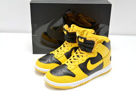 【中古】 Wu-Tang Clan × Nike Dunk High Retro PRM "Black and Pollen" HJ4320-001 27cm "ウータンクラン × ナイキ ダンク ハイ レトロ PRM "ブラック アンド パラン"" メンズ スニーカー 【日南店】
