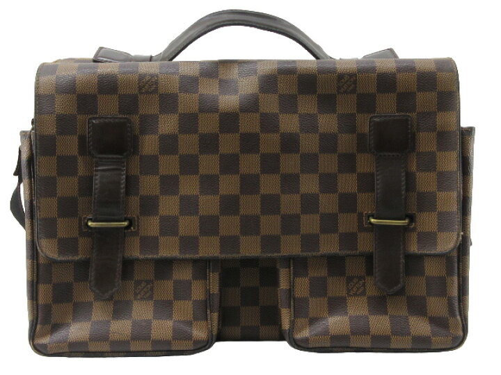 楽天市場】【中古】LOUIS VUITTON “ルイヴィトン” ダミエ・エベヌ 