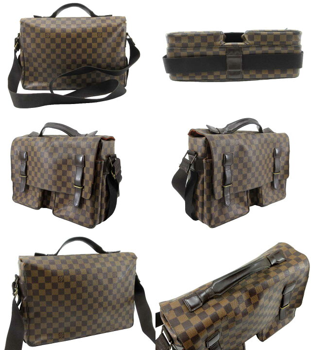 楽天市場】【中古】LOUIS VUITTON “ルイヴィトン” ダミエ・エベヌ 