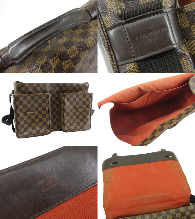 楽天市場】【中古】LOUIS VUITTON “ルイヴィトン” ダミエ・エベヌ 