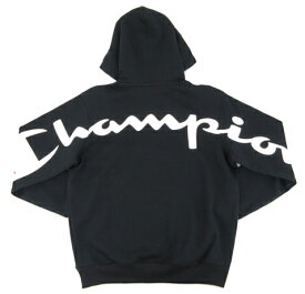 【未使用】Supreme×Champion“シュプリーム×チャンピオン” 18SS Hooded Sweatshirt プルオーバーパーカー 半タグ付き ブラック Sサイズ【鹿児島店】
