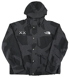 【中古】THE NORTH FACE×KAWS “ザ・ノースフェイス×カウズ” 22AW Retro 1986 Mountain Jacket レトロ マウンテンジャケット マウンテンパーカー NF0A7WLW7H2 サイズS ブラック【鹿児島店】