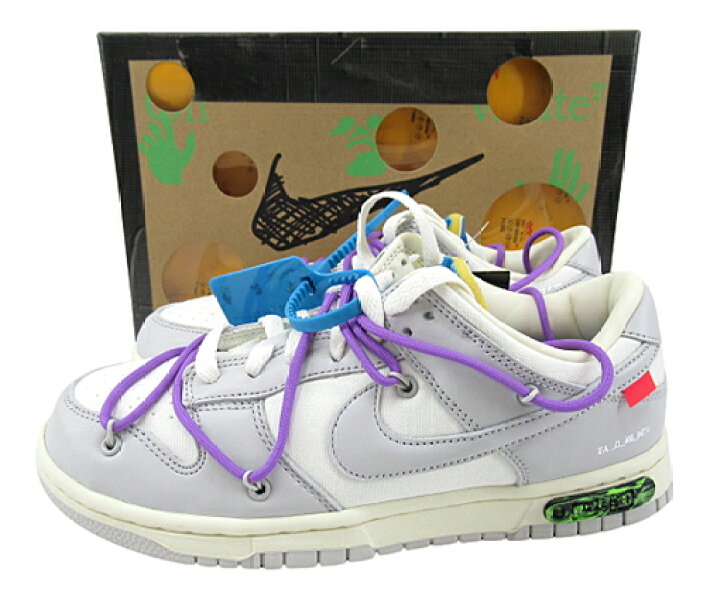 楽天市場】【未使用】NIKE×Off-White “ナイキ×オフホワイト” DUNK LOW 