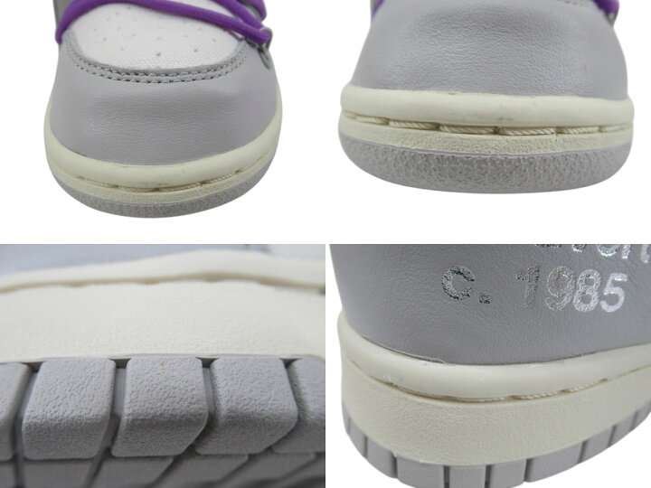 楽天市場】【未使用】NIKE×Off-White “ナイキ×オフホワイト” DUNK LOW 