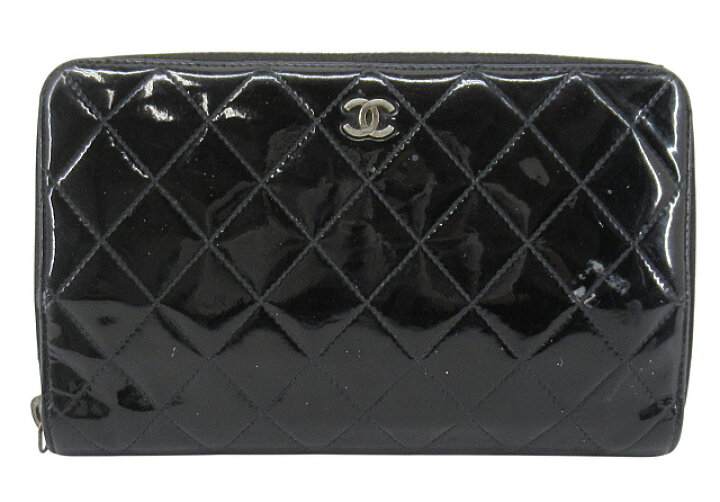 楽天市場】【中古】CHANEL “シャネル” マトラッセ パテントレザー ココ  