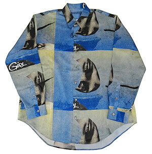 【未使用】semoh“セモー”25SSGraphicShirtC.B.グラフィックシャツプリント長袖タグ付き27-1-02サイズ3ブルー【鹿児島店】