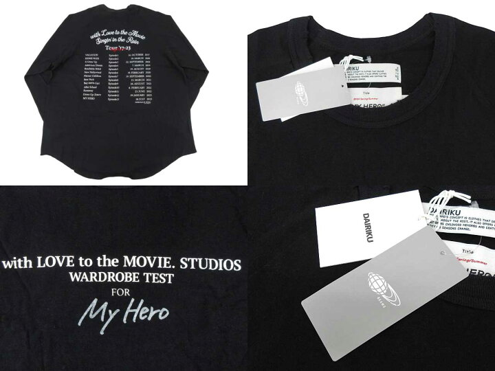 楽天市場】【未使用】DAIRIKU “ダイリク” 24SS “Tour” Big Raglan Tee 