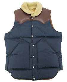 【中古】Rocky Mountain “ロッキーマウンテン” Christy Vest クリスティ ダウンベスト 450-462-11 サイズ36 ネイビー【鹿児島店】