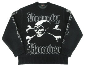 【中古】Supreme×BOUNTY HUNTER “シュプリーム×バウンティハンター” 23AW Sweater セーター ジャガードニット サイズS ブラック【鹿児島店】