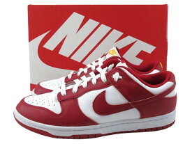 【中古】NIKE “ナイキ” DUNK LOW RETRO "GYM RED" ダンク ロー レトロ ジムレッド DD1391-602 スニーカー 26.5cm【鹿児島店】