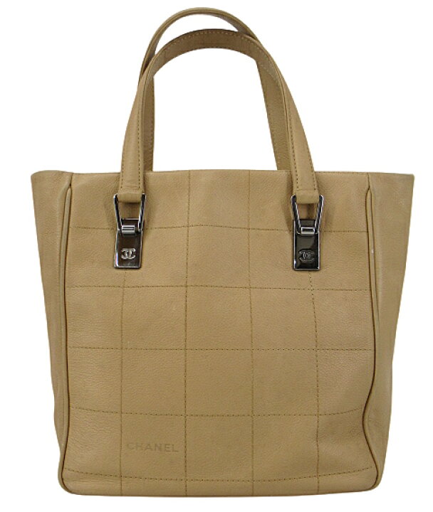 楽天市場】【中古】CHANEL “シャネル” チョコバー キャビアスキン 