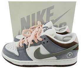 【中古】NIKE SB×堀米雄斗 “ナイキエスビー×堀米雄斗” DUNK LOW PRO QS "WOLF GREY" ダンク ロー プロ ウルフグレー FQ1180-001 スニーカー 23.0cm【鹿児島店】