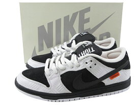 【中古】NIKE SB×TIGHTBOOTH “ナイキ×タイトブース” DUNK LOW PRO QS "BLACK AND WHITE" ダンク ロー プロ ブラック ホワイト FD2629-100 スニーカー 26.5cm【鹿児島店】