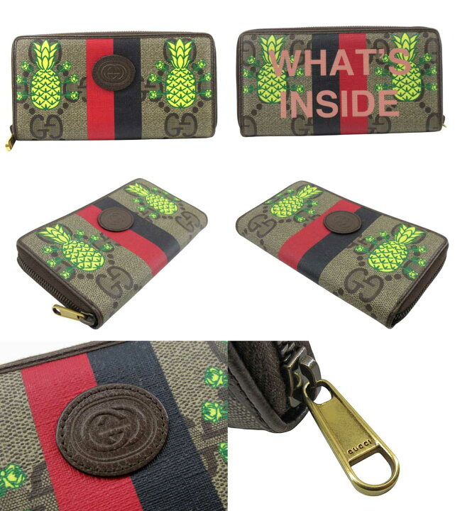 楽天市場】【中古】GUCCI “グッチ” パイナップル ラウンドファスナー 