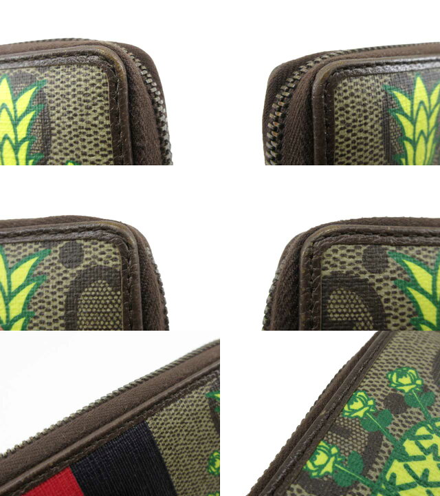 楽天市場】【中古】GUCCI “グッチ” パイナップル ラウンドファスナー 