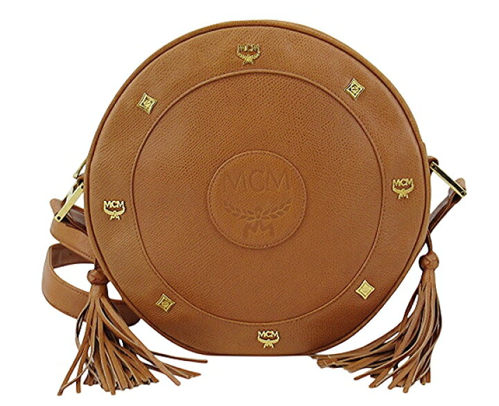 楽天市場】【中古】MCM “エムシーエム” タッセル ラウンドショルダー 