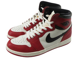【中古】NIKE “ナイキ” AIR JORDAN 1 RETRO HIGH OG "LOST&FOUND/CHICAGO" エアジョーダン1 レトロ ハイ OG ロスト&ファウンド シカゴ DZ5485-612 スニーカー 27.0cm【鹿児島店】