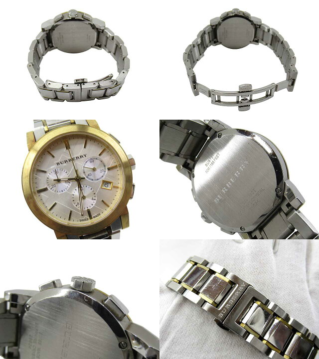 楽天市場】【中古】BURBERRY “バーバリー” THE CITY CHRONOGRAPH ザ 